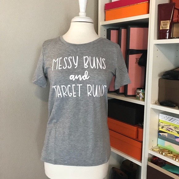 Messy Buns and Target Runs Graphic Tee T-Shirt - Picture 7 of 7